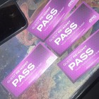 AMC Theatres Guest Re-Admit Pass Ticket for One Guest Family Shows Admission