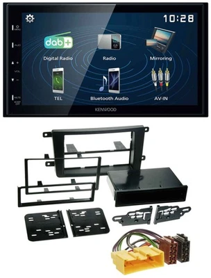 Kenwood 2DIN Bluetooth MP3 USB DAB Autoradio für Mazda CX-9 TB1 2007-2009 - Bild 1 von 4
