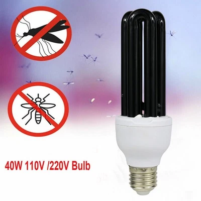 1/3*110V/220V Blacklight Low Energy UV Light Screw Ultraviolet Lamp Bulb E27/E26 - Image 1 of 4