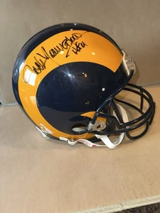 Jack Youngblood Signed Riddell Full Size Helmet Rams HOF Charles White #33 USC - Picture 1 of 13