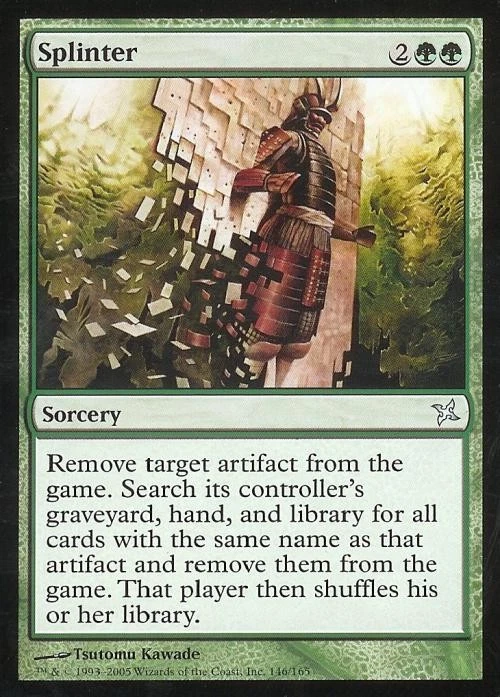 Splinter - Light Play MTG Betrayers of Kamigawa - Image 1 of 1