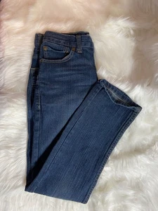 Pantalones de mezclilla ajustados Levi's 511 W26 L26 azul elástico tiro medio Y2K mamá - Imagen 1 de 7