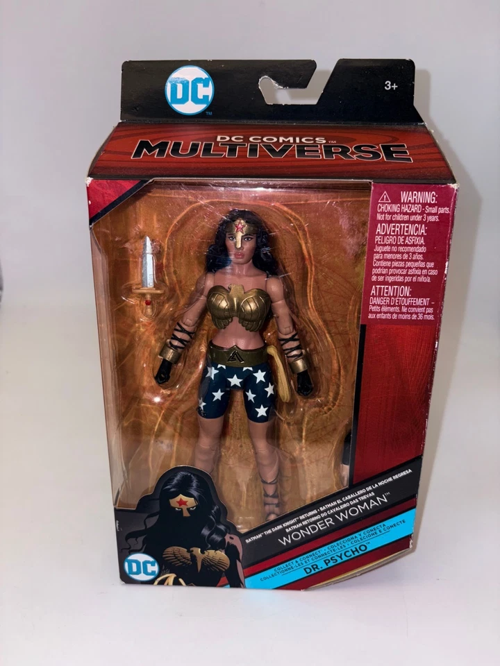 DC Comics Wonder Girl 6 Inch Action Figure Multiverse Teen Titans Dr. Psycho BAF