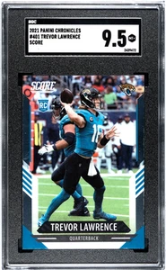 2021 Panini Chronicles Trevor Lawrence #401 Score Football SGC 9.5 - Picture 1 of 2
