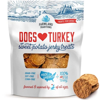 Golosinas cecinas premium para perros Filler Free Dogs Love Turkey, 3 p... Foto 1 de 4