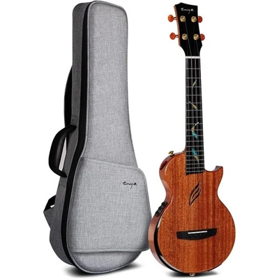 Enya EUT Feather All Solid Mahogany Tenor Ukulele Natural - Image 1 of 4