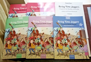 String Time Joggers Blackwell 6x books joblot No CDs 14 Pieces Flexible Ensemble - Picture 1 of 4