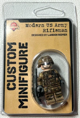 Минифигурка Brickmania - Modern US Army Rifleman v2 (BMF517LF) - Изображение 1 из 2