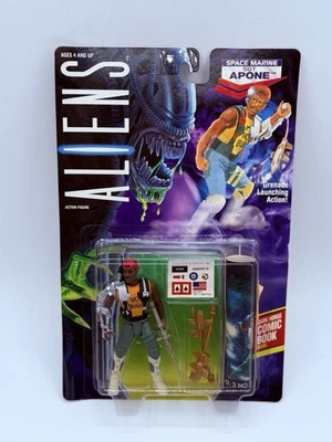 Aliens - Space Marine Sgt. Apone - Vintage Kenner Action Figure -1992 - Vintage  - Image 1 of 3