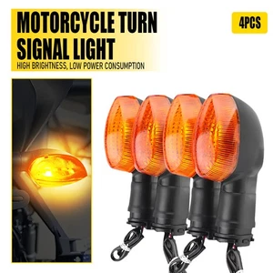 4X Rear Front Turn Indicator Signals Light Amber For YZF Yamaha R125 2008-2024 - Picture 1 of 13