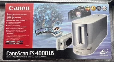 Canon CanoScan FS4000US Film & Slide Scanner - ALL 3 HOLDERS! Great Condition! - Image 1 of 4