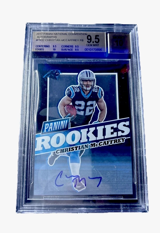 2017 National Christian McCaffrey RC BGS 10 Auto & 9.5+ POP 1/1 INSANELY RARE 🔥 - Image 1 of 4