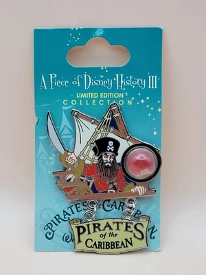 Значок WDW A Piece of Disney History III Pirates of the Caribbean 2008 LE 3500 - Изображение 1 из 4
