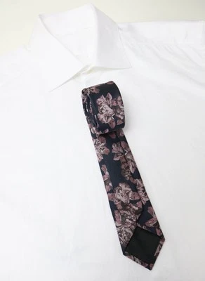 Burton Tie Men's One Size Pointed Classic Rose Flower Print Multicolor - Image 1 of 4