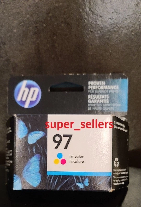 Cartucho de tinta tricolor HP 97 genuino OEM sellado C9363WN caja al por menor expiración mayo 2016 Foto 1 de 1