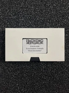 Cartoon Network TOONAMI Transformers Armada First Encounter VHS Tape Promo RARE - Picture 1 of 4