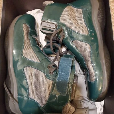Prada Zapatos Hombre Hightower Verde Foto 1 de 2