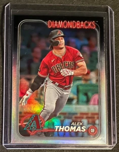 2024 Topps Series 1 Rainbow Foil #282 Alek Thomas Arizona Diamondbacks - Bild 1 von 3