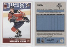 2003-04 Pacific Exhibit Blue Back /275 Stephen Weiss #65