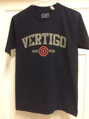 Camiseta U2 Vertigo Tour 2005. Mediano. Bullseye. De colección Foto 1 de 3