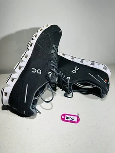 On Cloud Swiss Engineering Women's Running Shoes Size 9,5 Black White - Imagen 1 de 8