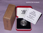1999 ROYAL MINT SILVER PROOF PIEDFORT £1 COIN IN CASE - Scottish Lion Design
