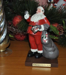 Vintage Geschenk von FTD SANTA mit TROMMEL für TOMMY Figur lizenziert von Norman Rockwell 8" - Bild 1 von 5
