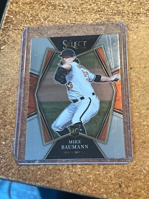 2022 Panini Select Baseball Premier Level # 120 Mike Baumann RC - Image 1 of 2