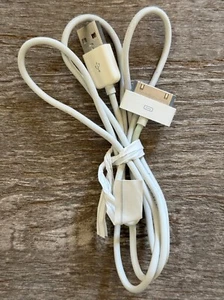 Tested - 100% Original OEM USB to Apple 30-Pin Charger Cable for iPad & ipods 3' - Afbeelding 1 van 1