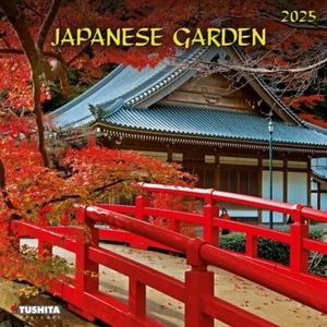 Tushita Publishing, Japanese Garden 2025 Wall Calendar - Picture 1 of 8