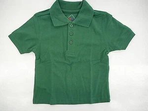 Boys R/K Platinum Green Uniform/Casual Polo Shirt Sizes XXSmall - Large - Picture 1 of 3