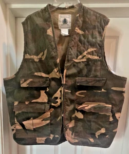 Vintage Northwest Territory Trap/Skeet Camouflage Shooting Vest Size 2X READ - Picture 1 of 8
