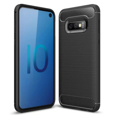 HPO Carbon Handy Case für Samsung Galaxy S10e SM-G970F Panzer Hülle Outdoor Cover