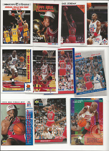 (11) Michael Jordan Cards 1991-96 NBA Hoops Fleer Upper Deck Bulls