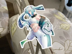 Adesivo Vocaloid Anime Hatsune Miku "Impossible Is Nothing" manga ecchi sexy - Foto 1 di 3