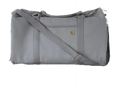 Drop-Bottom 22” Weekender Travel Gym Carry On Duffel Bag Charcoal Protege NWT - Image 1 of 4