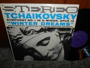 TCHAIKOVSKY Sym 1 WINTER DREAMS Vaclav Smetacek Prague Symphony Parliament LP - Picture 1 of 3