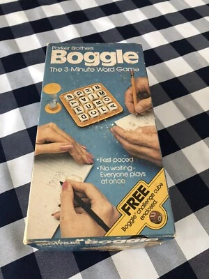 Vintage Boggle Game by Parker Brothers Year 1983 No. 0933  - Image 1 of 3