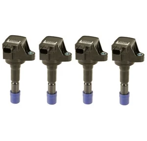 DENSO Set of 4 Direct Ignition Coils for Honda Fit 2009-2013 CR-Z 2011-2016 1.5L - Picture 1 of 1