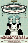 NEW FOUND GLORY/ALKALINE TRIO "2013 TOUR" OKLAHOMA CONCERT POSTER-Pop Punk Music