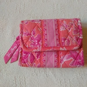 Pink Vera Bradley Wallet - Picture 1 of 8