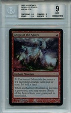 MTG Genju of Spires BGS 9 Mint MTG Arena Foil Promos Amricons 7876