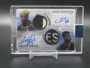 ¡Parche LAFC Kellyn Acosta / José Cifuentes Topps Renaissance 5/5 LIBRO automático! - Imagen 1 de 2
