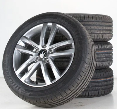 VW Touran II 5T Sommerräder 17 Zoll Felgen Salvador Alufelgen 5TA601025G - Bild 1 von 4