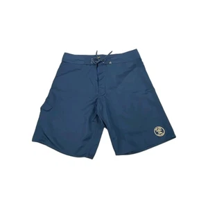 Da Hui Hawaii Board Shorts Mens 36 Blue Cargo Pocket Beach Swimwear Surfing Surf - Picture 1 of 9