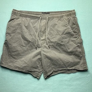 american eagle flex drawstring stretch shorts men's L beige - Imagen 1 de 7