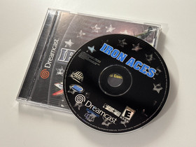 Iron Aces (Sega Dreamcast, 2000) - CIB w/ Manual - Good Disc, Acceptable Case