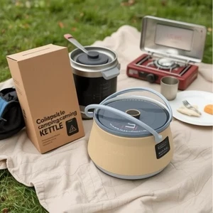 1.1L Large capacity lightweight foldable silicone heat-resistant teapot - Picture 1 of 20