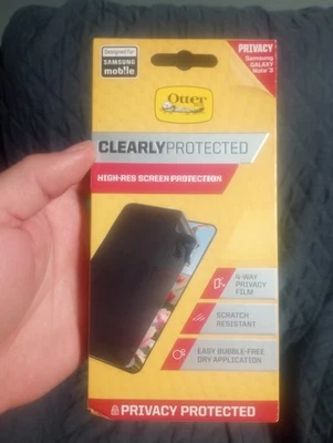 OtterBox Privacy Screen Protector. Samsung Galaxy Note 3. Mobile. Scratch resist - Image 1 of 3