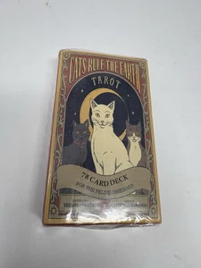 Cats Rule the Earth Tarot: 78-Card Deck and Guidebook for the Feline-Obsessed - Picture 1 of 6
